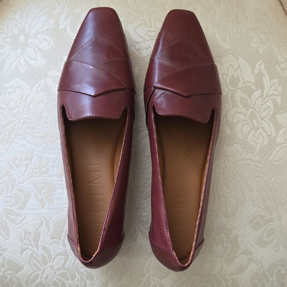 M. Gemi Italian Leather Loafers - New